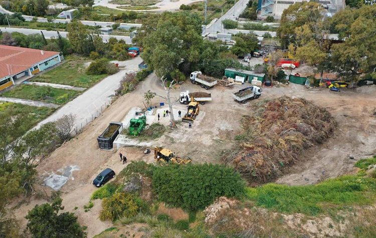 Μήνυση για παράνομη εναπόθεση απορριμμάτων μέσα στην πόλη