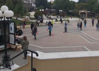 Rapid tests στην κεντρική πλατεία: 15 θετικά κρούσματα στα 797