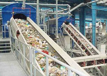 Βλάβη στο Κέντρο Διαλογής Ανακυκλώσιμων Υλικών