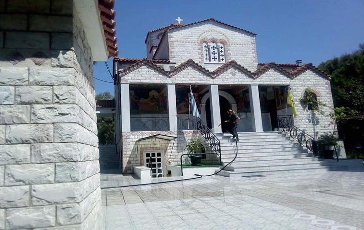 Απολύμανση σε κάθε γωνιά των εκκλησιών των 3 δημοτικών ενοτήτων