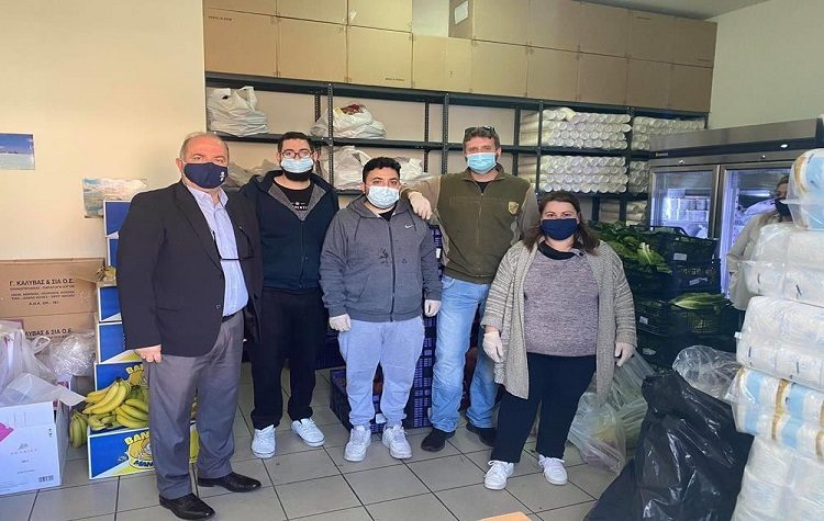 Πασχαλινή διανομή από το Κοινωνικό Παντοπωλείο του Δήμου