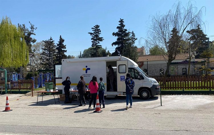 Rapid tests στον Αγ. Στέφανο: Τέσσερα θετικά δείγματα σε 347 ελέγχους
