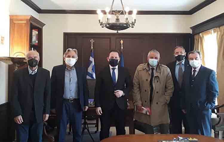 Το νέο εκλογικό νομοσχέδιο στο επίκεντρο της συνάντησης Πέτσα - ΕΝ.Δ.Α.