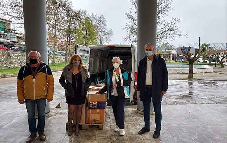 Ολοκληρώθηκε με επιτυχία η ανθρωπιστική βοήθεια του Συλλόγου Εθελοντών σε Δαμάσι & Ελασσόνα