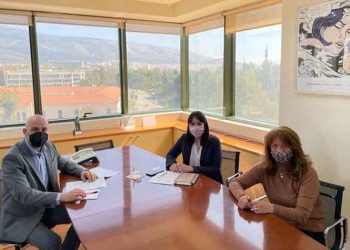 Επί τάπητος τα περιβαλλοντικά θέματα του Δήμου στη συνάντηση Δήμητρας Κεχαγιά - Γιώργου Αμυρά