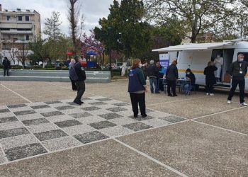 Ολοκληρώθηκε η πρώτη μέρα διεξαγωγής rapid tests από τον ΕΟΔΥ