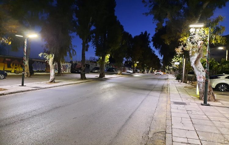 Νέος οικολογικός οδοφωτισμός στην οδό Ηρώος Μάτση