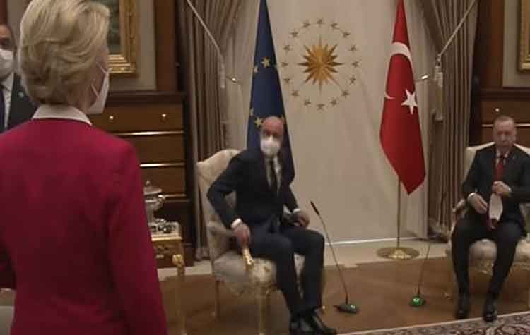 Ερντογάν: Αγενής στην Ούρσουλα