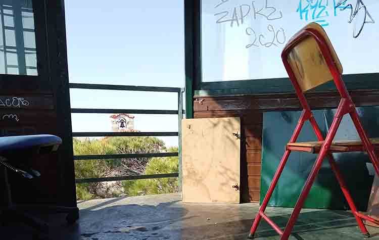 Αποκαθίστανται οι ζημιές στο πυροφυλάκιο της Νέας Πεντέλης