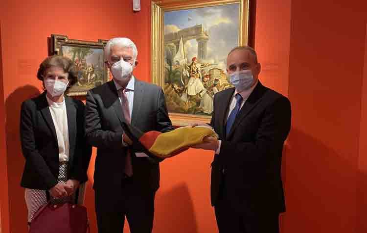 Ο πρέσβης της Ομοσπονδιακής Δημοκρατίας της Γερμανίας επισκέφθηκε το Μουσείο Φιλελληνισμού