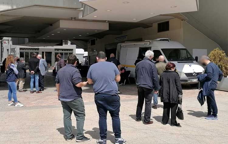 Συνεχίζονται τα rapid tests όλο τον Απρίλιο στην πλατεία Ευτέρπης - ΗΣΑΠ στο Μαρούσι