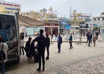 Ξεκίνησε το πενθήμερο rapid test στο Μαρούσι