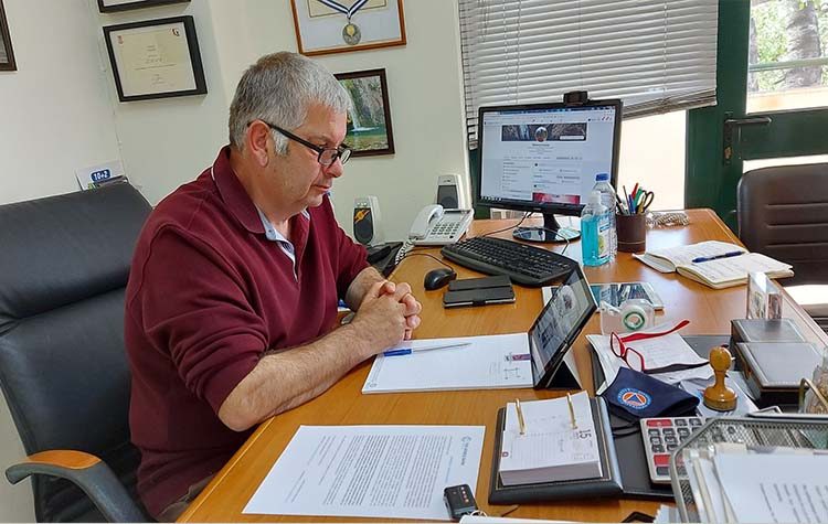 Σε τηλεδιάσκεψη με εκπροσώπους της Παγκόσμιας Τράπεζας στην Ελλάδα συμμετείχε ο Βλάσσης Σιώμος