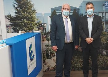 Συνάντηση Παναγιώτη Ιωάννου με τον πρόεδρο της ΕΒΕΤΑΜ Α.Ε. Νίκο Σοφιανό