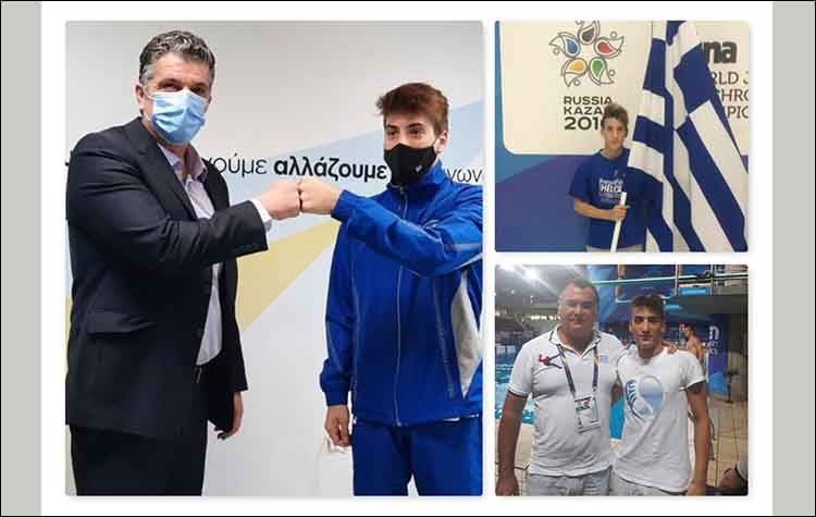 Στο Τόκιο με τις ευχές του δημάρχου Ξένου Μανιατογιάννη ο Θάνος Τσιρίκος