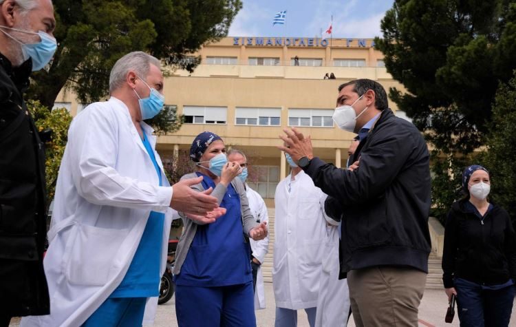 Αλέξης Τσίπρας από το Σισμανόγλειο: «Ανάγκη στήριξης του ΕΣΥ, να μην συνηθίσουμε την απώλεια»