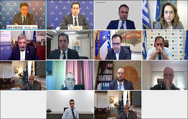 Διυπουργική τηλεδιάσκεψη για τον συντονισμό της πολιτικής «Digital Visa»