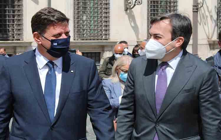 Μ. Βαρβιτσιώτης: «Ιταλία και Ελλάδα θέλουμε περιβάλλον ασφάλειας στη Μεσόγειο»