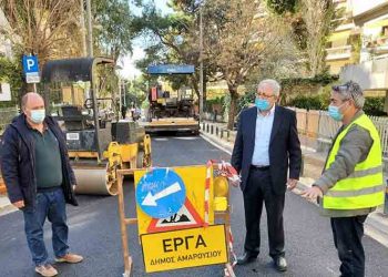 Σε… καλό δρόμο τα έργα οδοποιίας του Δήμου
