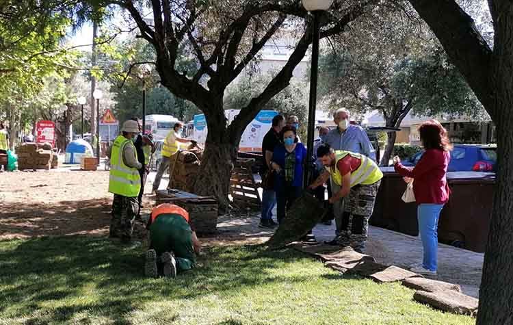Αυτοψίες Αμπατζόγλου σε έργα σε Πολύδροσο και Σωρό