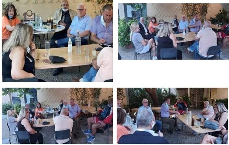 Συνάντηση της Αικ. Αλεξοπούλου με τους κατοίκους του Ηλιακού Χωριού