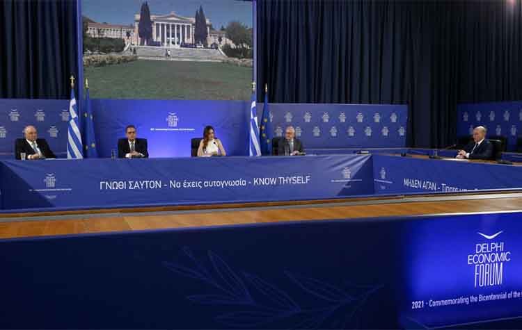 Οικονομικό Φόρουμ Δελφών: Το ελληνικό χρέος είναι βιώσιμο για πολλά χρόνια