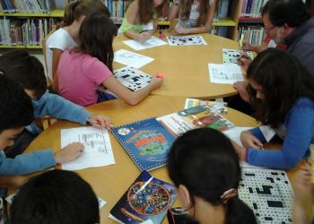 Η Άννα Κοντολέων στη Δημοτική Βιβλιοθήκη του Δήμου