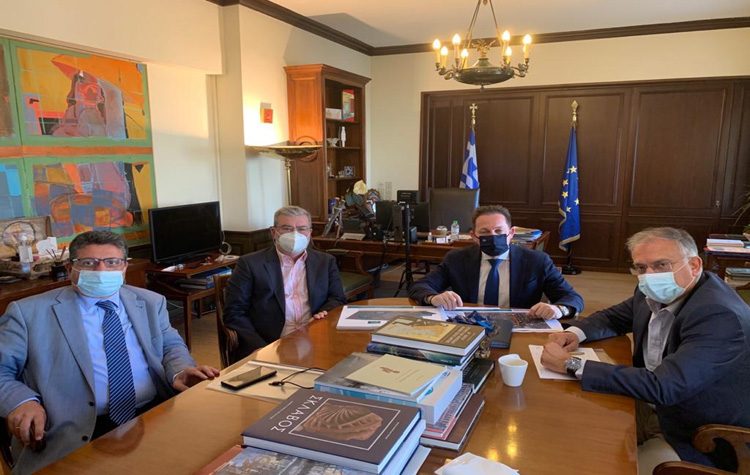 Συνάντηση Ευθυμίου με Πέτσα με ατζέντα αναπτυξιακές και κοινωνικές δράσεις