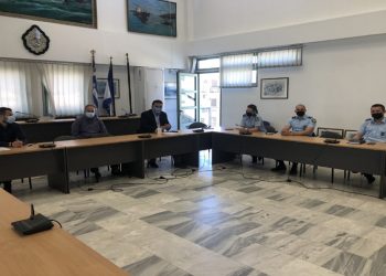 Σύσκεψη για την ασφάλεια των δημοτών και την αστυνόμευση της πόλης