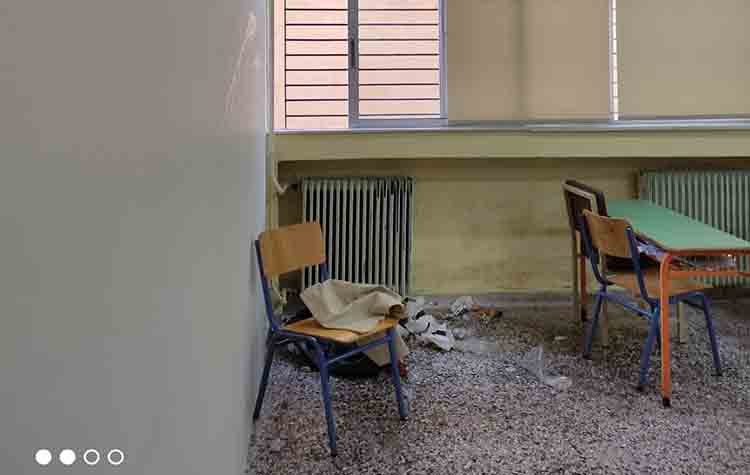 Γυμνάσιο Νέας Πεντέλης: Ξανά βανδαλισμοί στο σχολικό συγκρότημα