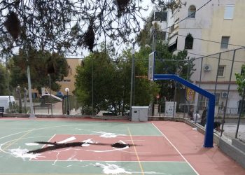 Βανδαλισμοί στο γήπεδο μπάσκετ του Αστέρα στην Κάτω Πεύκη