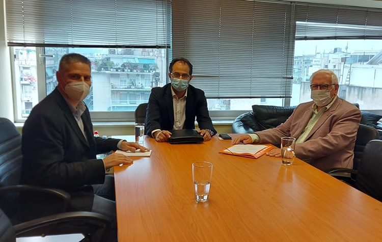 Συνάντηση Π. Ιωάννου με τον πρόεδρο της Κτ.Υπ. Α.Ε. για θέματα του Δήμου