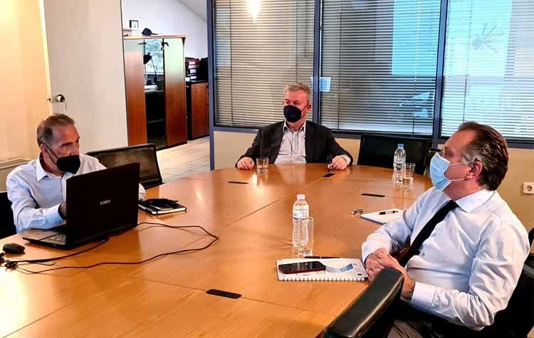 Στο Εθνικό Ινστιτούτο Εργασίας Ανθρώπινου Δυναμικού στο Γαλάτσι ο Γιώργος Κουμουτσάκος