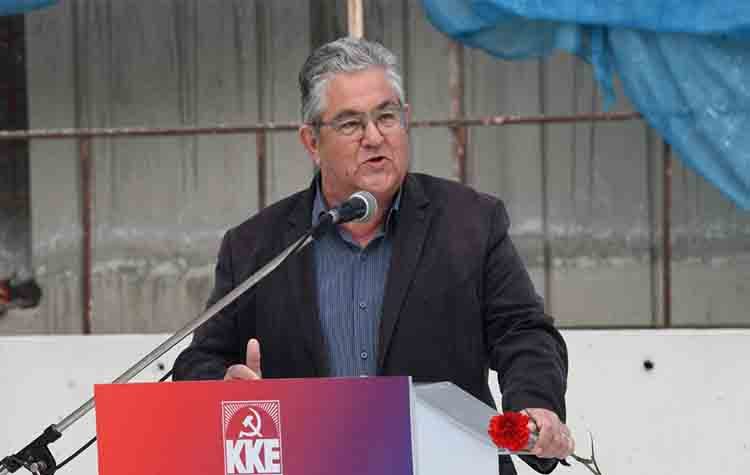 Δημήτρης Κουτσούμπας: «Τιμάμε τη μέρα της εργατικής τάξης»