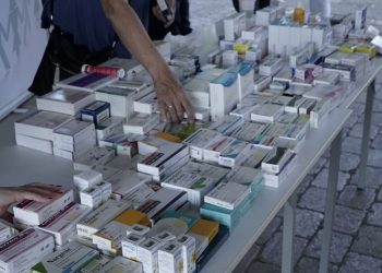 Μεγάλη συμμετοχή στη συγκέντρωση φαρμάκων και υγειονομικού υλικού