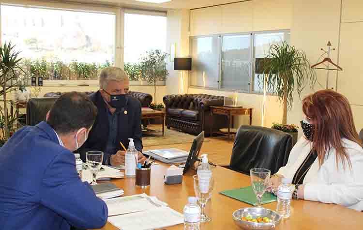 Συνάντηση Πατούλη - Θωμαΐδου για τα έργα που χρηματοδοτεί η Περιφέρεια στη Νέα Ιωνία