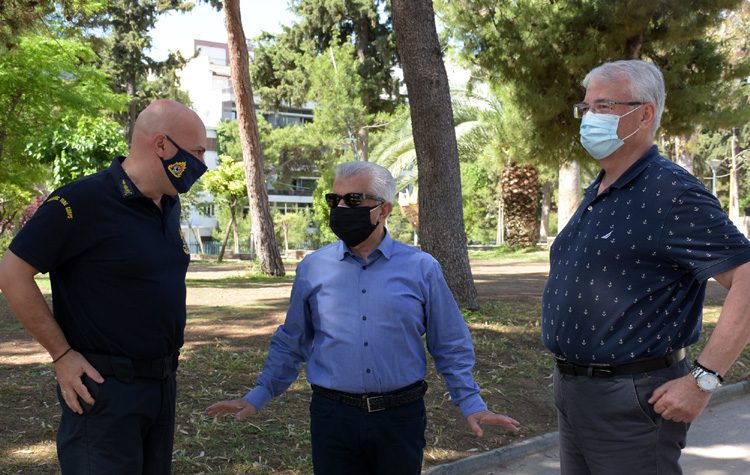 Άσκηση πυρασφάλειας στο Άλσος του Δήμου παρουσία Δημάρχου