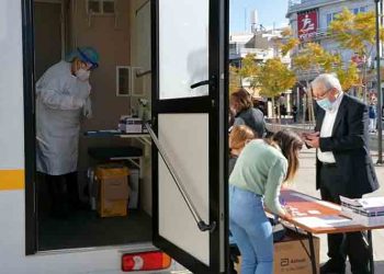 Rapid test σε 12.000 πολίτες τις τελευταίες 30 ημέρες στον ΗΣΑΠ Αμαρουσίου