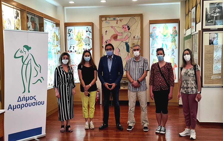 Το Σπαθάρειο Μουσείο επισκέφθηκε αντιπροσωπεία του Γαλλικού Σχολείου Marie Curie