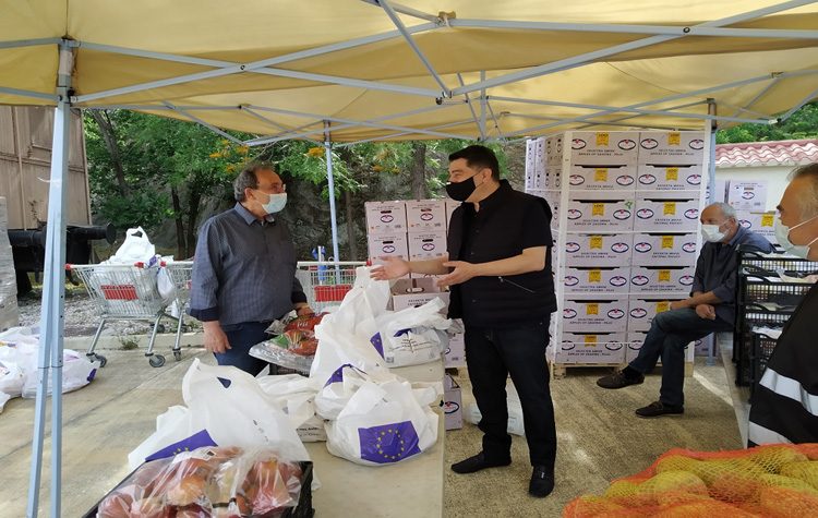 Ολοκληρώθηκε η διανομή τροφίμων στις ευπαθείς ομάδες