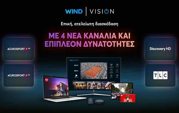 Wind Vision: Νέο περιεχόμενο, νέες δυνατότητες
