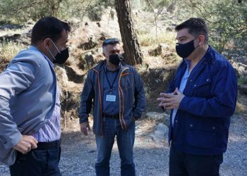 Στον Υμηττό ο αντιπεριφερειάρχης ενόψει δράσεων προστασίας του βουνού