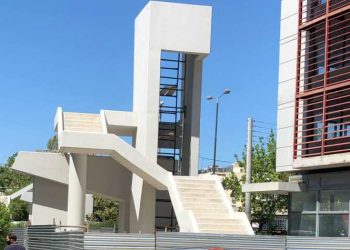 Γ. Σταθόπουλος: «Προχωρά το έργο νέας πεζογέφυρας της Λ. Μεσογείων»