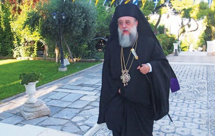 Ευχές Τ. Μαυρίδη για ταχεία ανάρρωση προς τον Μητροπολίτη Κύριλλο