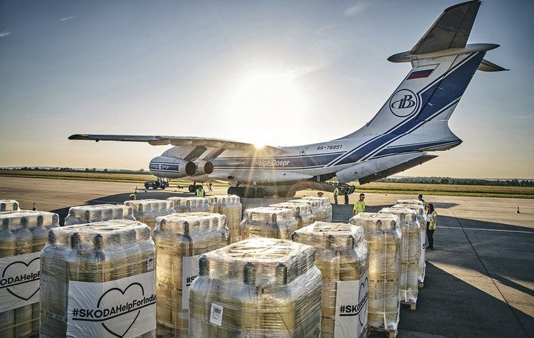 Αποστολή ανθρωπιστικής βοήθειας από τη SKODA στην Ινδία