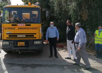 Αυτοψία Αμπατζόγλου σε εργασίες στην περιοχή Αναβρύτων
