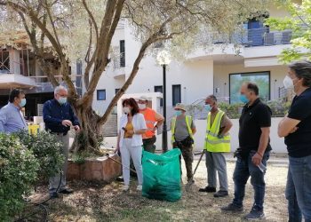Έργα καθαριότητας, πρασίνου και τεχνικών συντηρήσεων στο Στούντιο Α