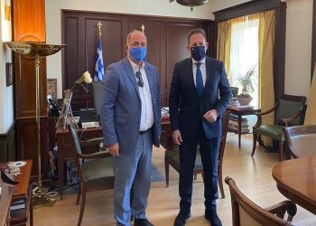 Πρόγραμμα «Α. Τρίτσης» και καύσιμη ύλη στο τραπέζι της συνάντησης Καλαφατέλη-Πέτσα