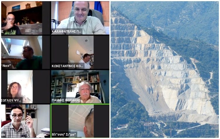 Το ψήφισμα του Δημοτικού Συμβουλίου ενάντια στην επαναλειτουργία των λατομείων Πεντέλης