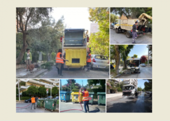 «Επιχείρηση καθαριότητα» από τον Δήμο με συστηματικές εξορμήσεις